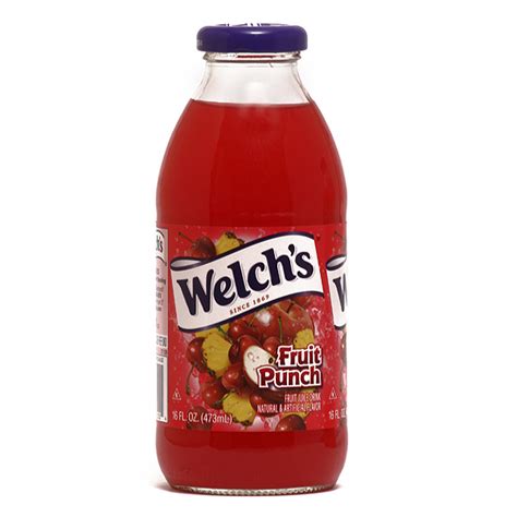 WELCH S FRUIT PUNCH 12ct 16 oz - Juices - Drinks - Texas Wholesale