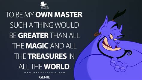 Genie From Aladdin Quotes