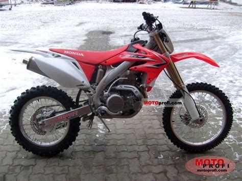 06 Honda crf250x specs