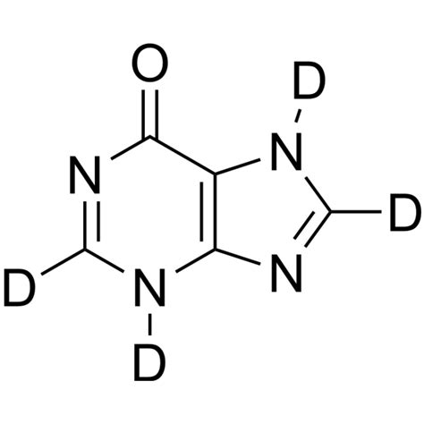 Hypoxanthine-d4 | Stable Isotope | MedChemExpress