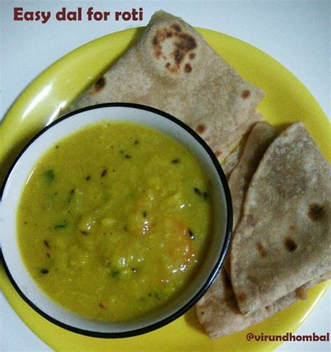 Easy Dal for Roti