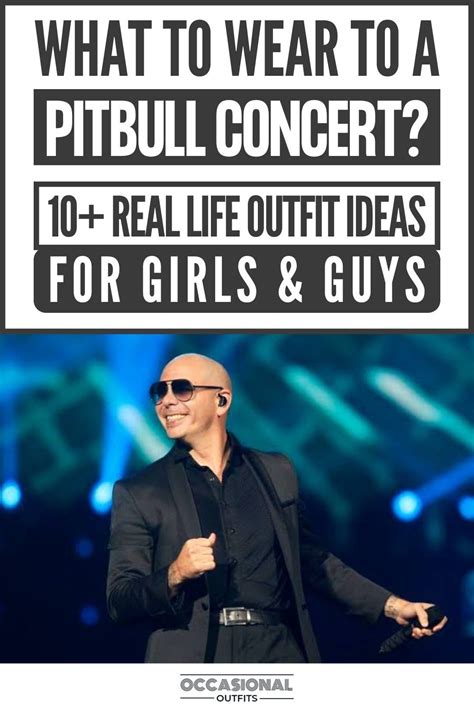 What to wear to a Pitbull concert? | Outdoor concert outfit, Concert ...