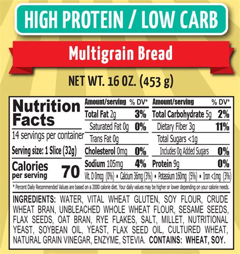 Low-Carb Multigrain Bread - Chompie's Restaurant, Deli, Bakery, and ...