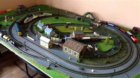 Hornby model train track layouts