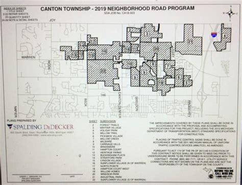 Canton road repairs on track