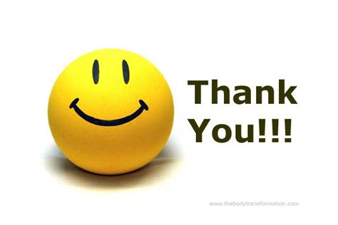 Thank You Smiley Clipart