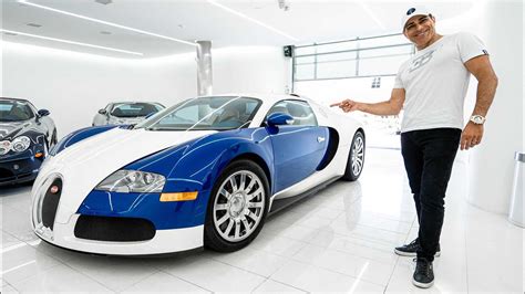 Three-time Bugatti owner shows off his fourth one