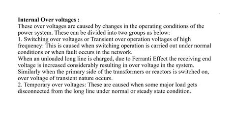 EE 309 unit 9 Causes of Overvoltage by Chandani Goyal - YouTube