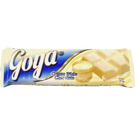 Goya Creamy White Chocolate | 30g/35g | Chocolate & Confectionary ...