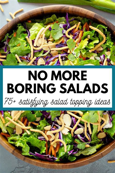 Creative Salad Toppings for Satisfying Salads - Nutrition to Fit ...