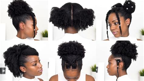 Black Natural Hairstyles For Medium Length Hair