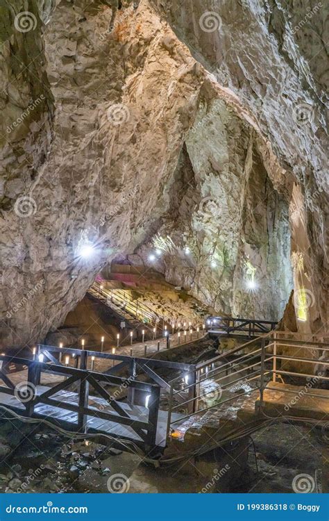 Stopica Cave at Zlatibor Mountain in Serbia Stock Photo - Image of ...