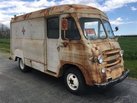 Dodge Route Van International Metro Vintage Step Van Food Truck No Rust ...