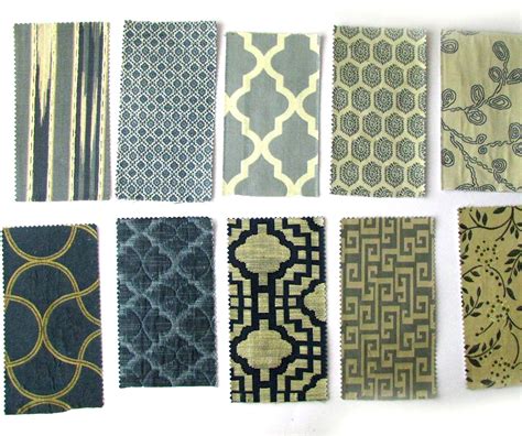 27 Luxury Upholstery Fabric Samples With Paper Base Set | Etsy