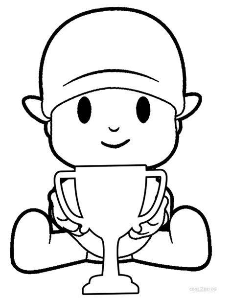 Printable Pocoyo Coloring Pages For Kids | Cool2bKids