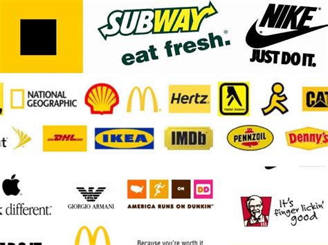 Brand Logos And Slogans - Design Talk