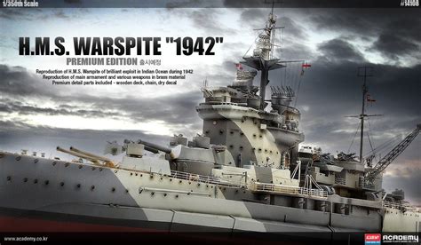 worldhobbyist: PREMIUM EDITION H.M.S. WARSPITE 1/350 SCALE "1942 ...