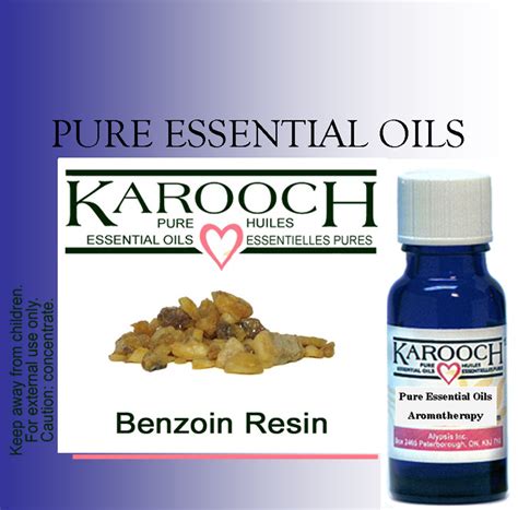 Essential Oils - Benzoin | Polar Bear Health & Water | Edmonton Alberta