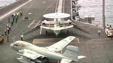 Navy Aircraft Carrier Landings & Launches on USS Enterprise (CVN-65 ...