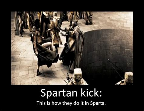 Spartan kick by iheartslashers on DeviantArt