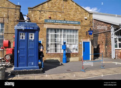 Kent Police Museum at The Historic Dockyard Chatham, Kent, UK. Kent ...