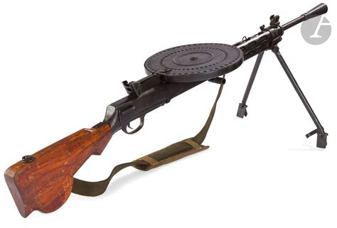 Rifle-machine gun Degtyarev model DP 28 caliber 7,62 x 5… | Drouot.com