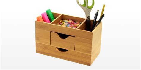 Desk Tidy is perfect to hold your stationery, notes and cards. Features ...