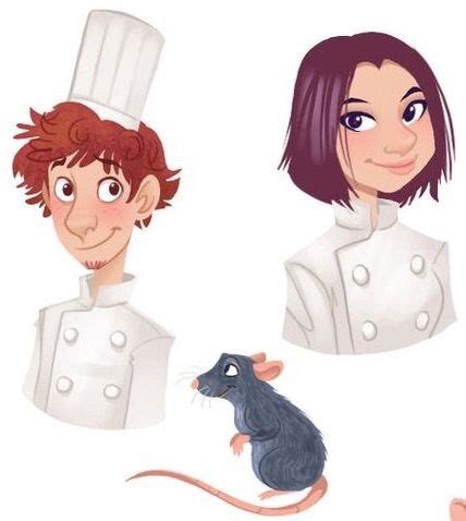 Linguini, Remy, Colette // ratatouille Disney Pixar, Disney Animation ...