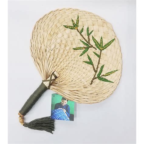 Hand fan bamboo