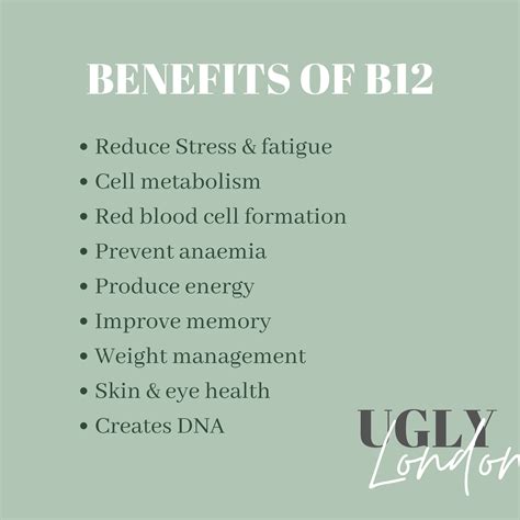 THE BENEFITS OF VITAMIN B12 SHOTS — Ugly London. Acupuncture & Chinese ...