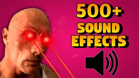 500+ MEME SOUND EFFECTS Pack For Editing 2024 | FREE DOWNLOAD NO ...