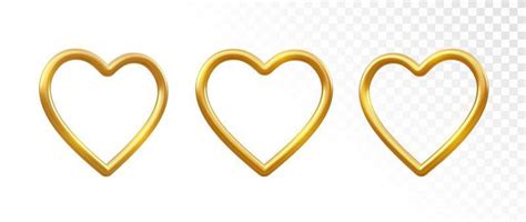 Gold Heart Vector Art, Icons, and Graphics for Free Download