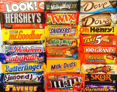 Candy Chocolate Brands Of America 5 - Myadran Info