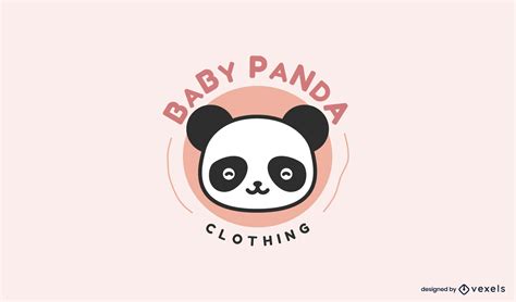 Baby Panda Cute Logo Template Vector Download