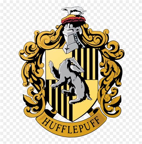 Crest Banner Png - Harry Potter Hufflepuff Crest Clipart (#4537332 ...