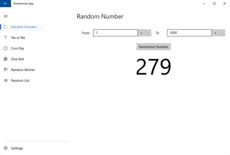 Randomizer App 10.0.0.0 - Download, Review, Screenshots
