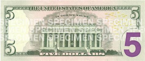 New US $5 bill coming out March 13, 2008 - Coin Collecting - The Hobby ...