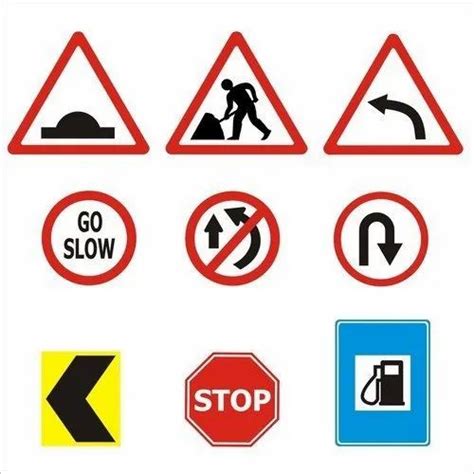 Traffic Sign Board in Navi Mumbai, ट्रैफिक साइन बोर्ड, नवी मुंबई ...