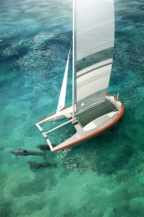 Catamaran Yatch Boat, Sailing Catamaran, Sailing Ships, Sailboat Living ...