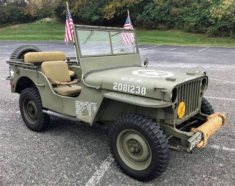 1942 Willys Military Jeep | Connors Motorcar Company