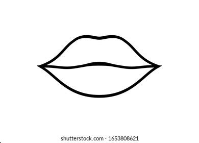 51,397 Lips Outline Images, Stock Photos, and Vectors | Shutterstock