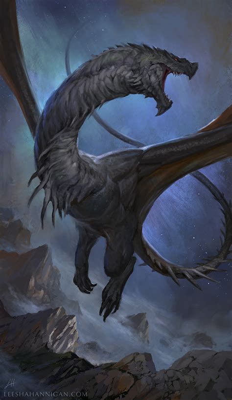 Black Wyvern by LeeshaHannigan on DeviantArt