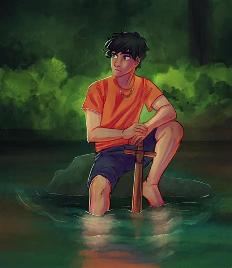 🦊 Summer 🦊 on Instagram: “Percy Jackson fanart based off some amazing ...