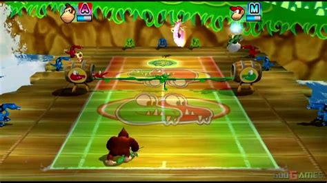 Mario Power Tennis - Gameplay Wii (Original Wii) - YouTube