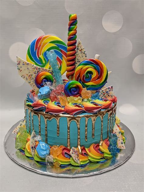 Signature Rainbow Candy Cake