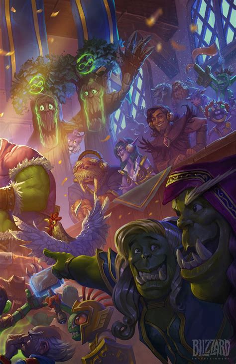 Geek Art Gallery: Concept Art: Hearthstone: E-Sports