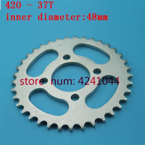 420 chain Sprocket Gear 37 T Tooth 48mm For Dirt Pit Bike Off Road ...