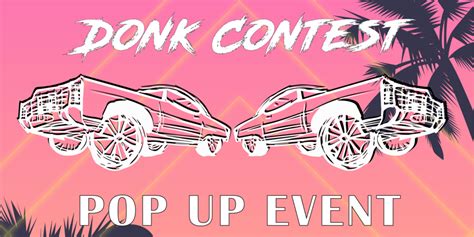 Donk Contest Miami Pop Up Event – Official Announcement - Donk Contest