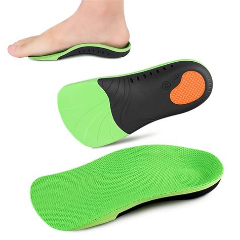 Pinkiou 3/4 Orthotics Shoe Insoles Plantar Fasciitis Insoles, Shoe ...