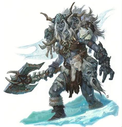 Frost Giant Everlasting One (legacy) » Monster Stat Block - DnD 5e